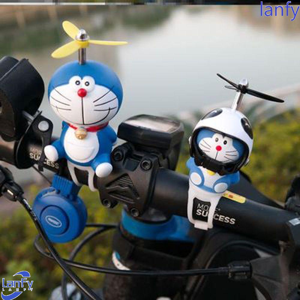 Lanfy Doraemon Pokon Mainan Aksesoris Sepeda Untuk Dewasa Anak Stang Sepeda Bersepeda Mencicit Tanduk Sepeda Doraemon Helm Mainan