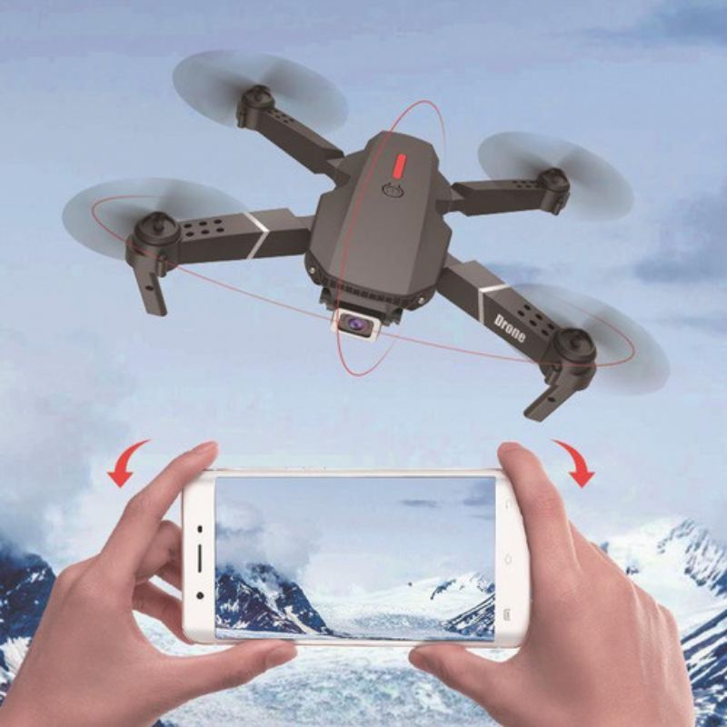 Drone Pro Shoot E88 Smart Controller 4K Set Komplit