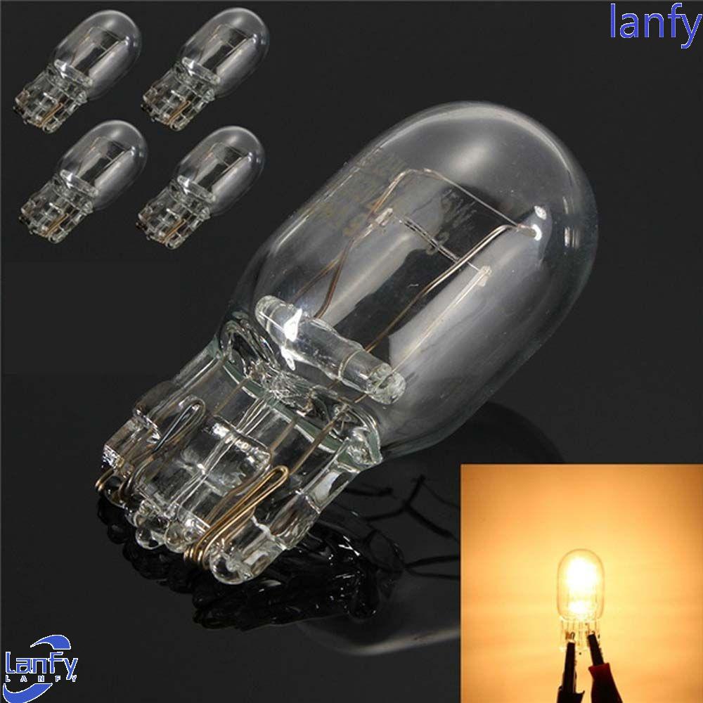 Lanfy Halogen Bulb 3800K DRL Bulbs Lampu Sein Kaca Bening