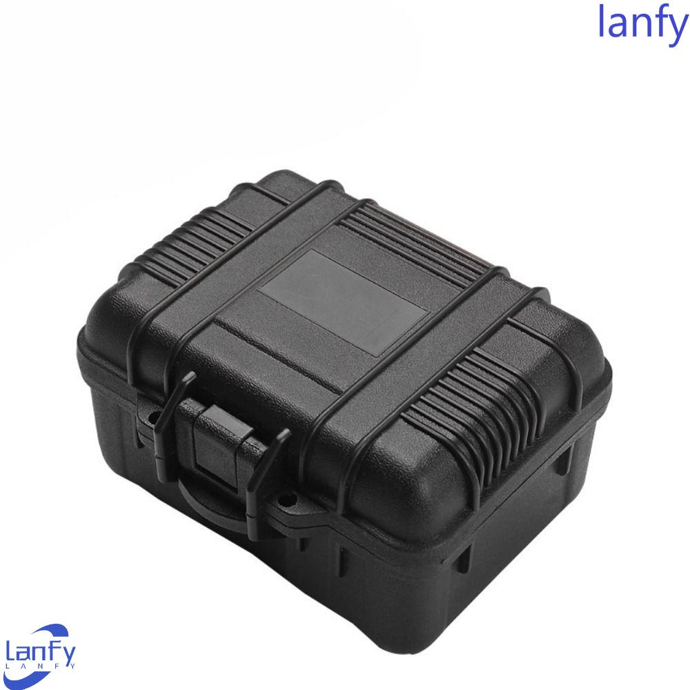 Lanfy Kotak Perkakas Portabel Kecil Koleksi Disegel Peralatan Organizer Case Safety Storage Box Protection Tool Case