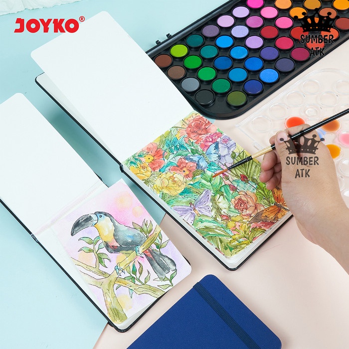 

Buku Catatan Sketsa Hand Book Joyko HDB-717S717M 300 gsm - HDB-717S Blue