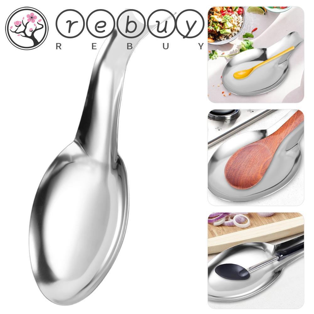 Rebuy Spoon Rest Peralatan Masak Restoran Alat Makan Heavy Duty Spatula Stand