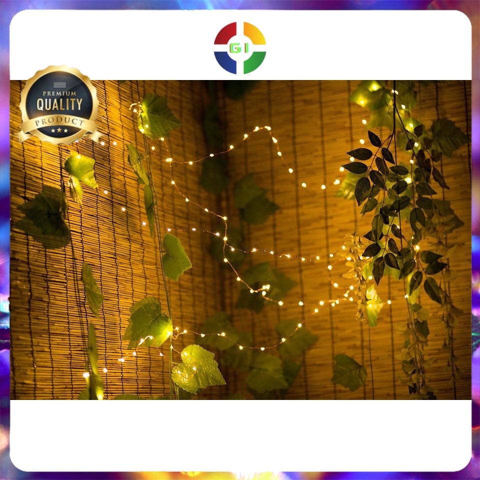 Lampu Hias String Lights Waterproof USB Power 50 LED 5 Meter Multi-Color