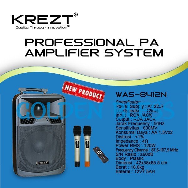 PORTABLE - MEETING WIRELESS KREZT WAS 8412N / 8412 N