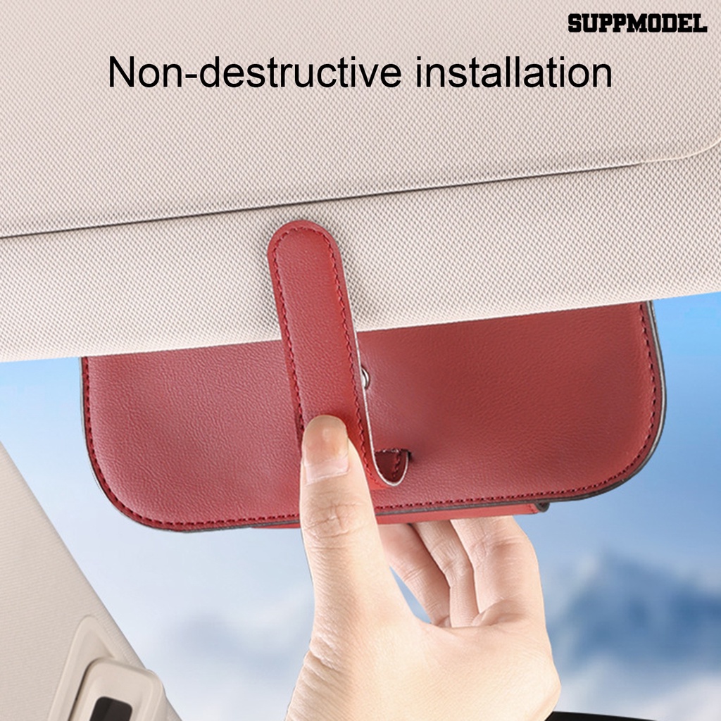 [SM Otomatis] Tempat Kacamata Tutup ic Tahan Air Penyimpanan Universal Auto Eyeglasses Organizer Box Perlengkapan Otomatis