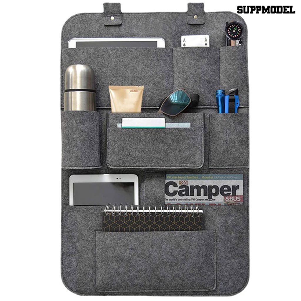 [SM Auto] Tas Penyimpanan Mobil Kapasitas Besar Hemat Ruang Pelindung Jok Belakang Backseat Car Organizer Aksesoris Interior