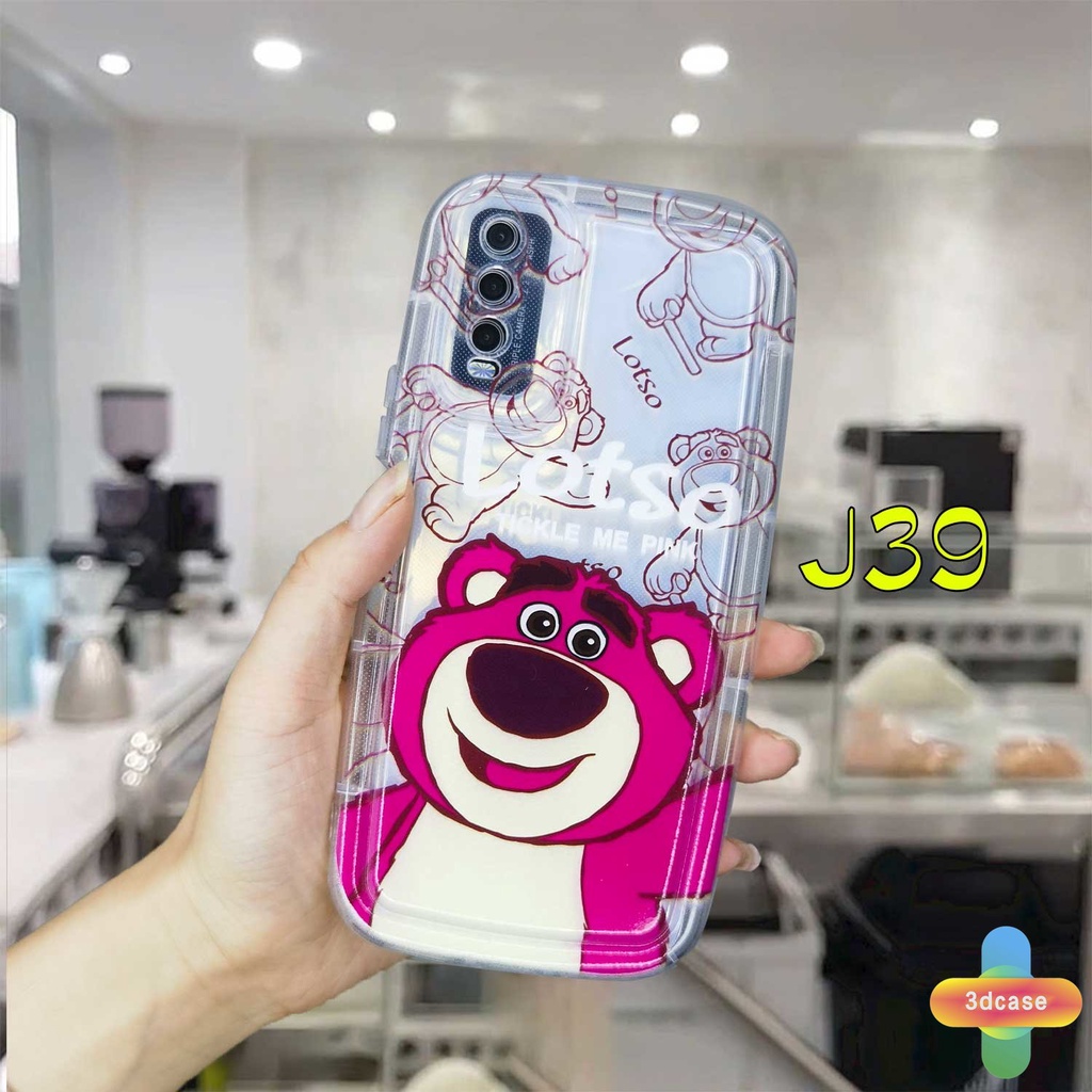 Soft Case VIVO Y35 Y21A Y21T Y12S Y02 Y12 Y22 Y22S Y20 Y16 Y15S Y15C Y91C Y21 2021 Y30 Y21S Y20S Y12i Y3S Y33T Y21E Y21G Y15A Y01 Y01A Y91 Y30i Y93 Y95 Y15 Y17 Y50 Y53S Y51 2020 Y51A Y10 Y33S Y1S Y11 Y31 Cartoon Lotso Silicone Soap Case