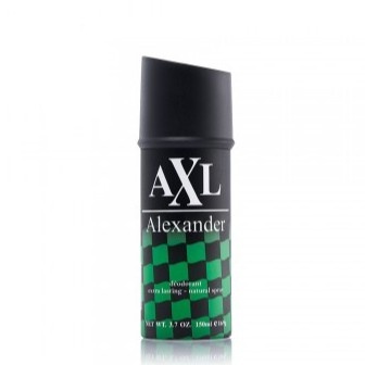 AXL ALEXANDER DEODORAN SPRAY 150ML QUANTUM - HIJAU