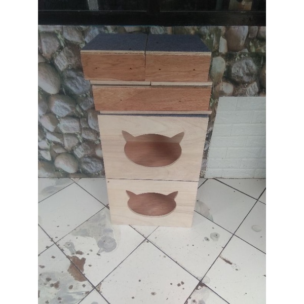 HidroAquatic - cat playground box ukuran besar