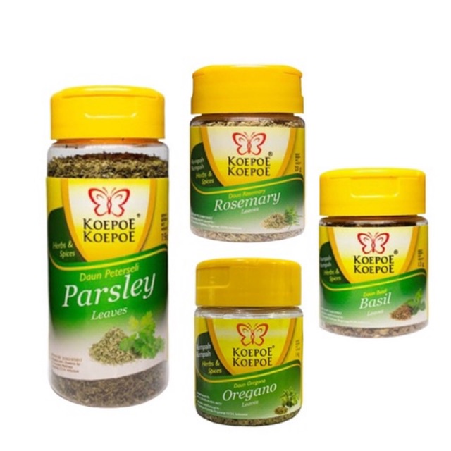 

Koepoe Koepoe Rempah Oregano Rosemary Basil Parsley (CitraFood)