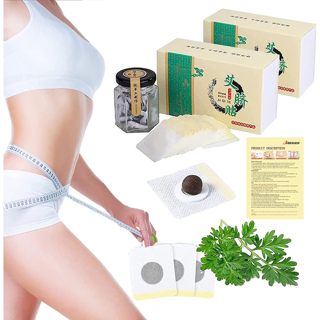 30pcs/box Slim Patch Wormwood Navel Sticker Koyo Pelangsing Perut Obat Cina Menurunkan Berat Badan Detox Lembaran Perekat Pelangsing Badan (100% asli)