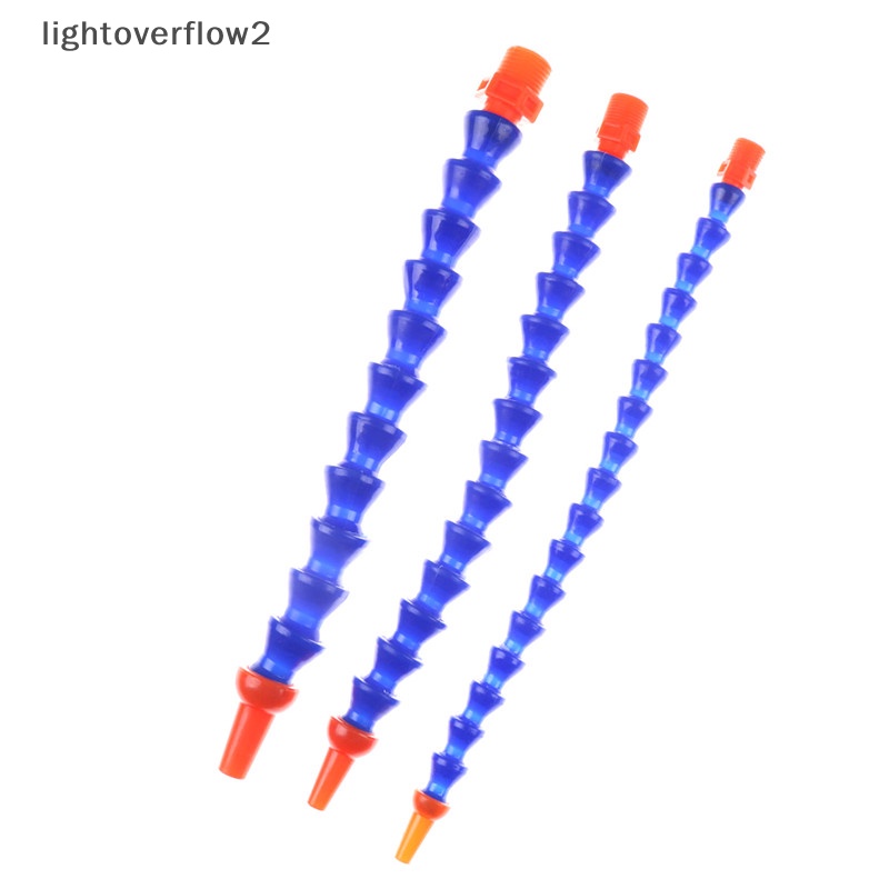 [lightoverflow2] Selang Pipa Flexible1Per4 &quot;3Per8&quot; 1per4 &quot;Air Oil Coolant Bulat Nozzle Tanpa Saklar [ID]