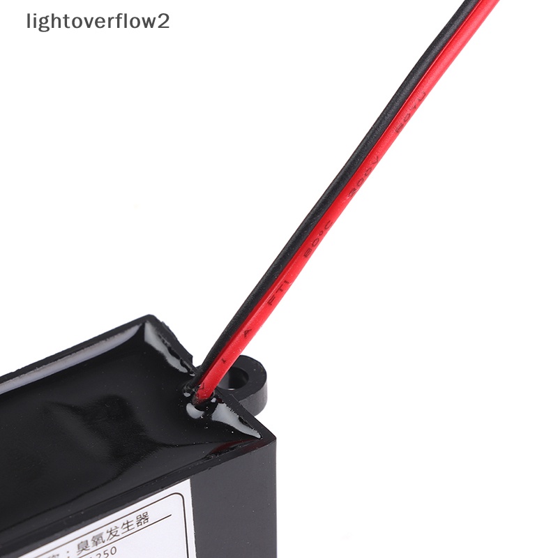 [lightoverflow2] Dc 12V Ozone Generator Mesin Pembersih Udara Bau Pewangi Sterilizer 50mg [ID]