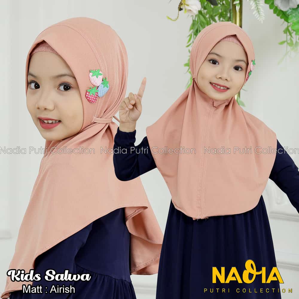 HIJAB KIDS SALWA / HIJAB ANAK 3-9 TAHUN