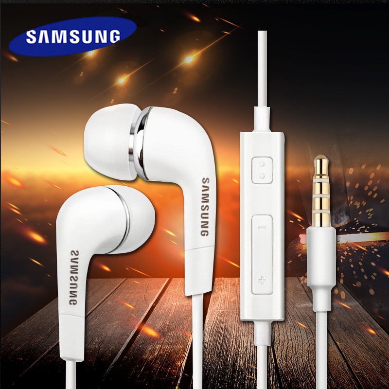 Headset Stereo Kabel Samsung EHS64 Headphone In-ear 3.5mm Dengan Mic