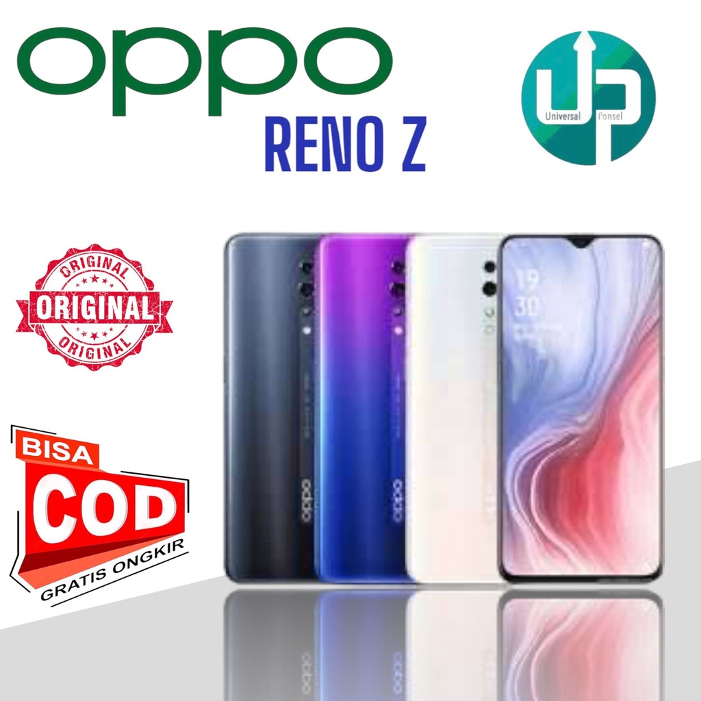 HP OPPO RENO Z RAM 8/256GB SMARTPHONE BARU GARANSI TOKO 1 TAHUN