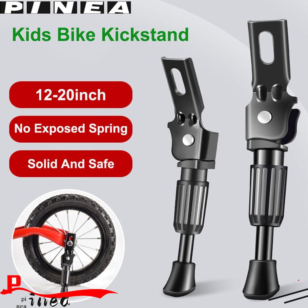 Pineapple Kids Bike Kickstand Sepeda Jalan Hitam Sepeda Gunung Non-Slip Lipat