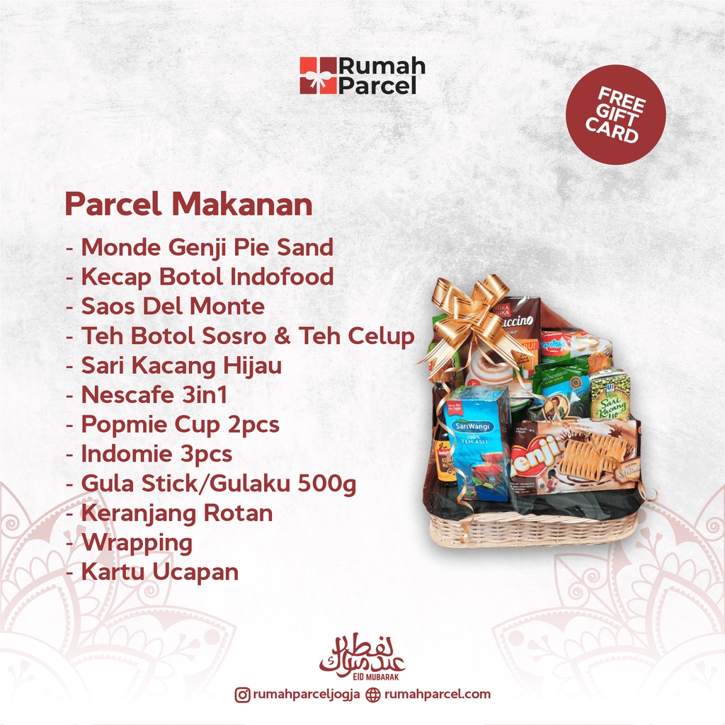 

Parcel Lebaran/ Parcel Jogja/ Parcel Idul Fitri/ Jogja Parcel/ Parcel Ramadhan/ Paket Parcel