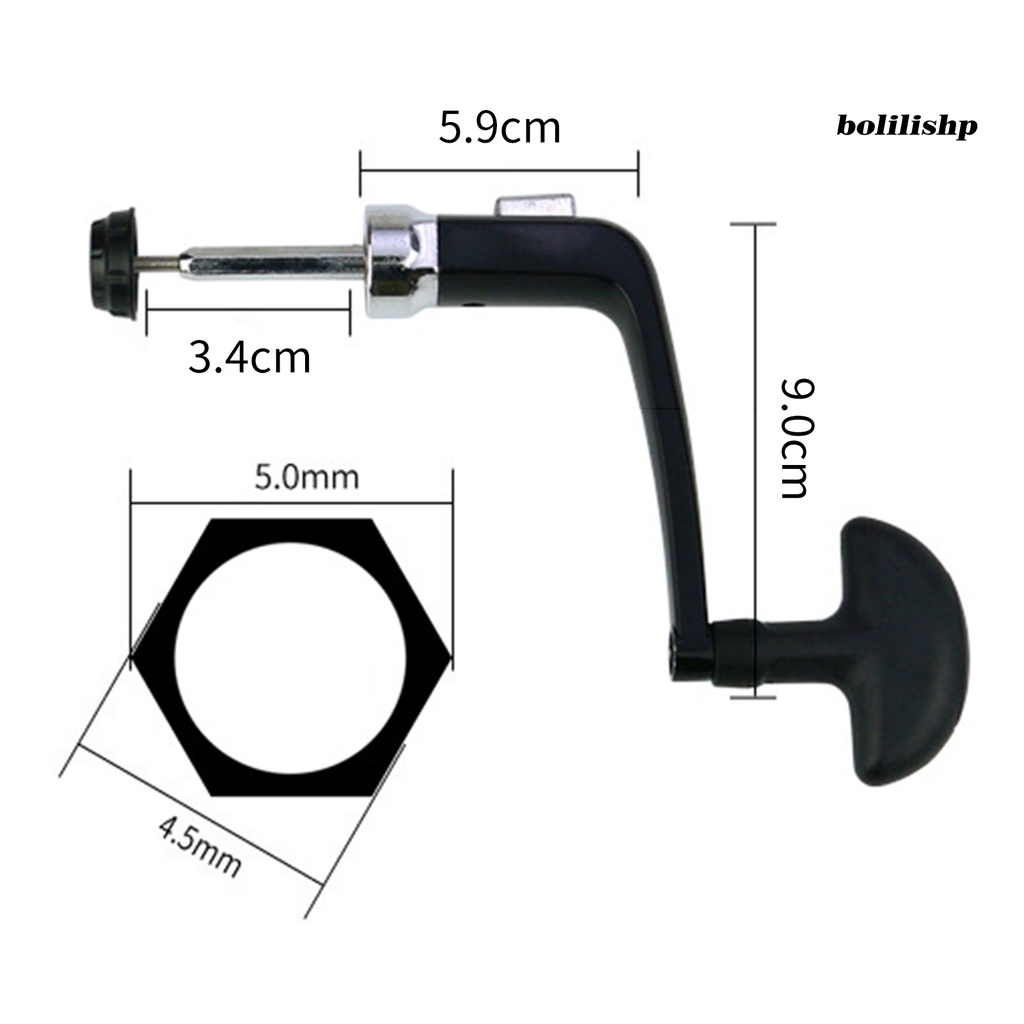 Bo-hexagonal Shaft Lipat Desain Ergonomis Pegangan Gulungan Pancing 8000-12000 Roda Gulungan Pancing Rocker Switch Perlengkapan Memancing