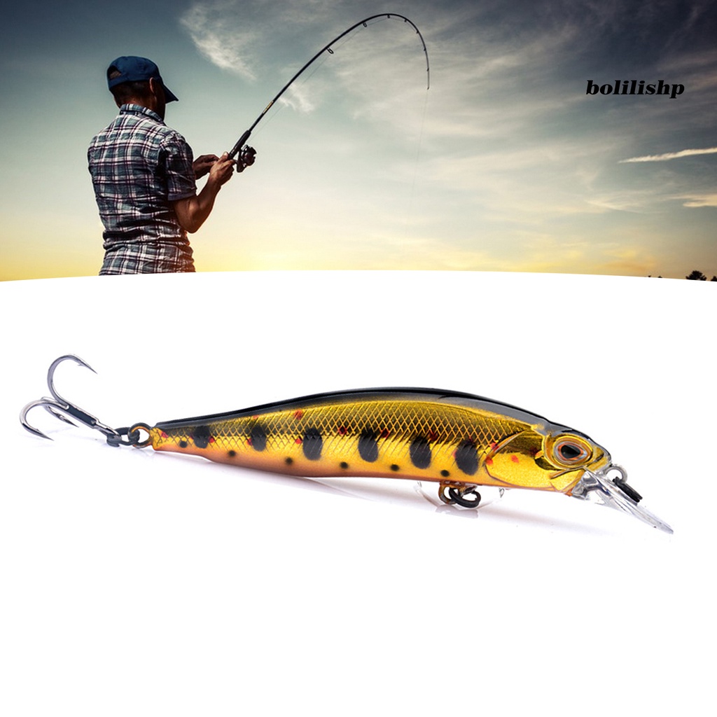 Bo-8.4g Umpan Umpan Kait Tajam Semua Aplikasi Air Meningkatkan Tingkat Memancing Built-in Ikan Kecil Hovering Colorful Artificial Lure Outdoor Fishing