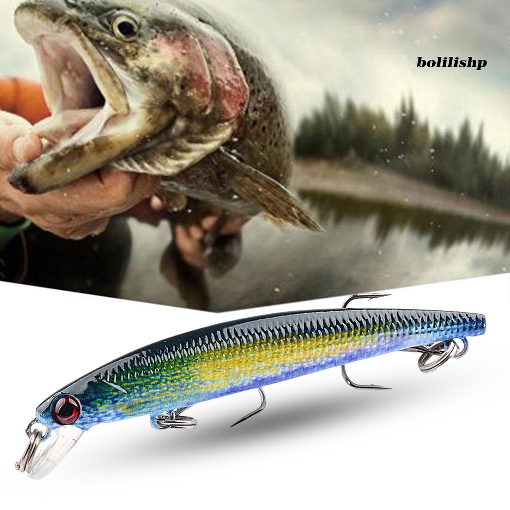 Bo-7.3cm/3g Umpan Pancing Realistis Tajam Kait 3D Mata Tenggelam Ikan Kecil Buatan Umpan Keras Crankbait Untuk Outdoor