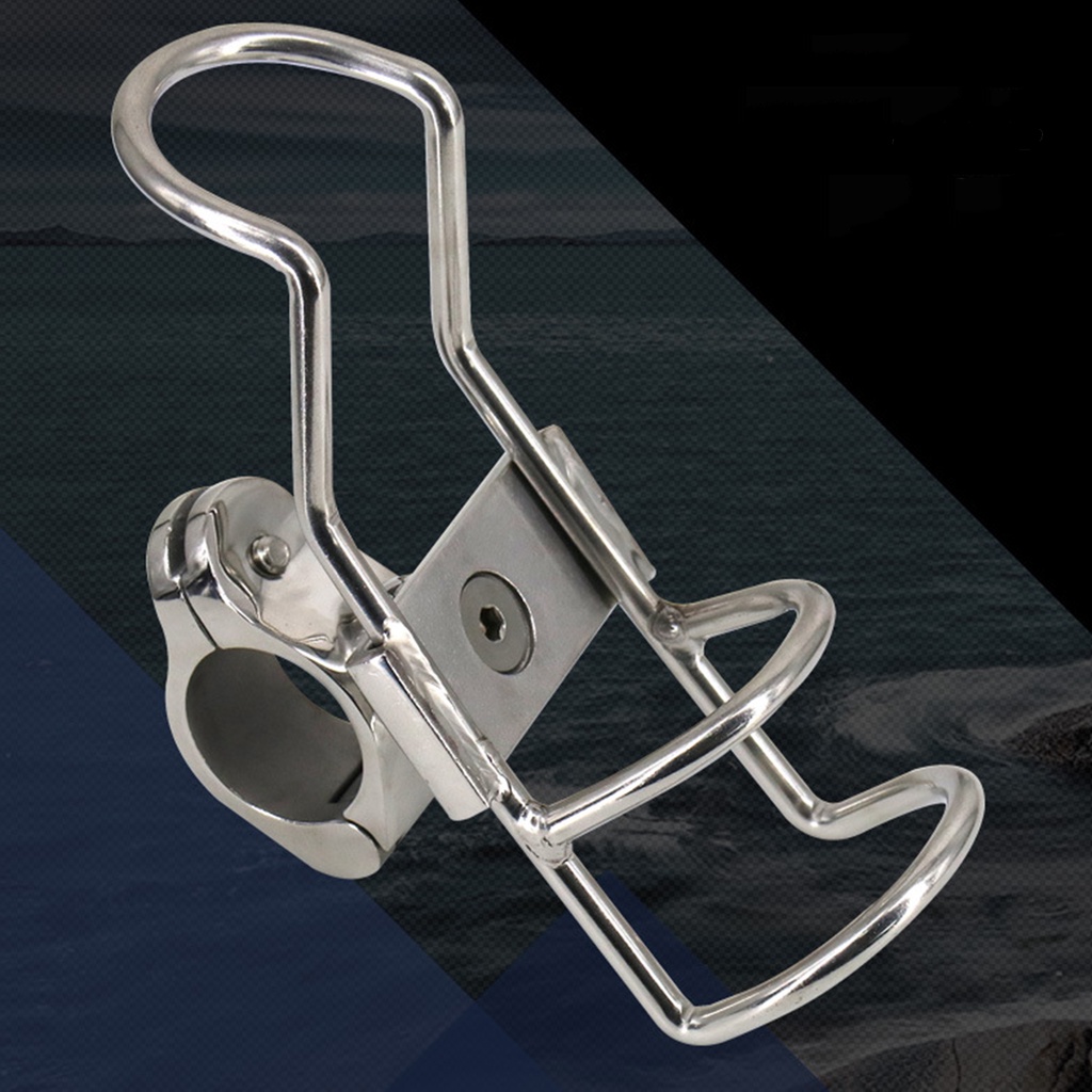 Bo-fishing Rod Holder Portable Anti Karat Dipoles Tinggi Dengan Kunci Pas Tahan Korosi Heavy Duty Stainless Steel Perahu Laut Memancing Pagar Pembatas Tiang Dukungan Alat Pancing