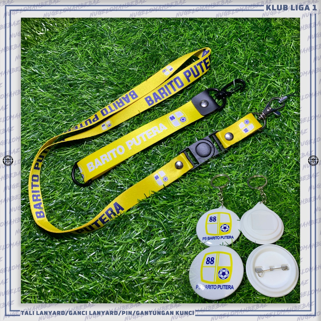 

TALI LANYARD/GANCI/PIN/GANTUNGAN KUNCI/HP/KLUB LIGA 1 - BARITO PUTERA