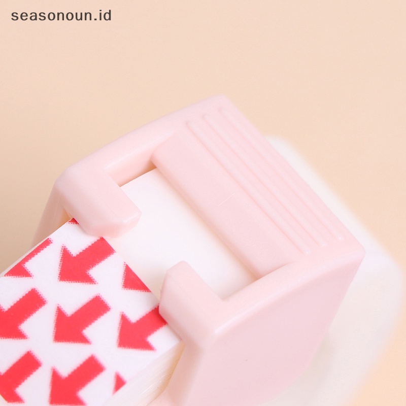 Seasonoun Tape Perekat Dengan Cutg Tool Writable Invisible Correction Tape Stationery.