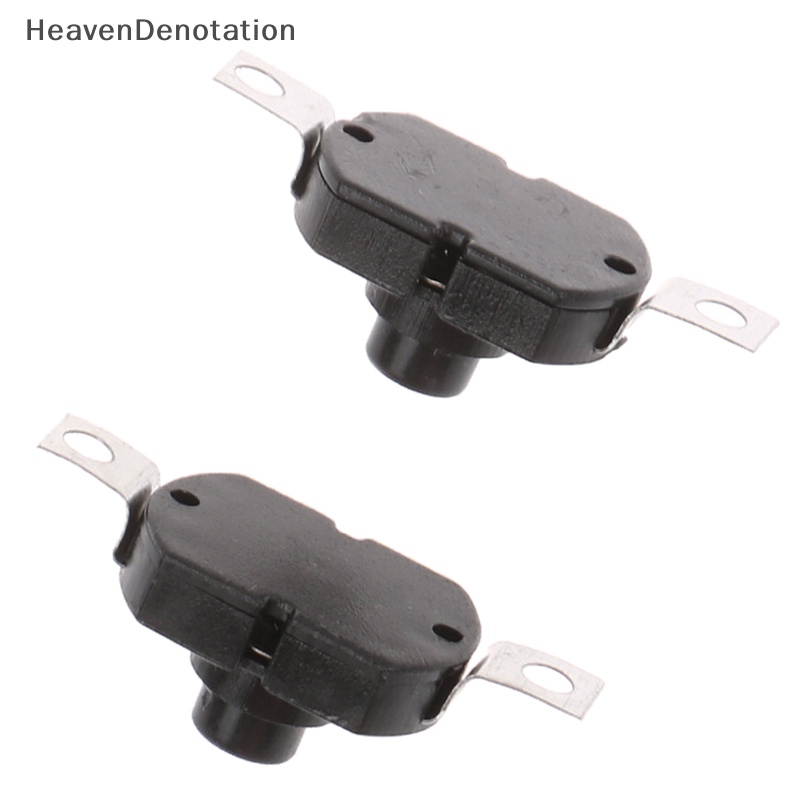 [HeavenDenotation] 10pcs Push Button Switch 1712KD Senter Switch Kunci Saklar Lampu Meja HDV