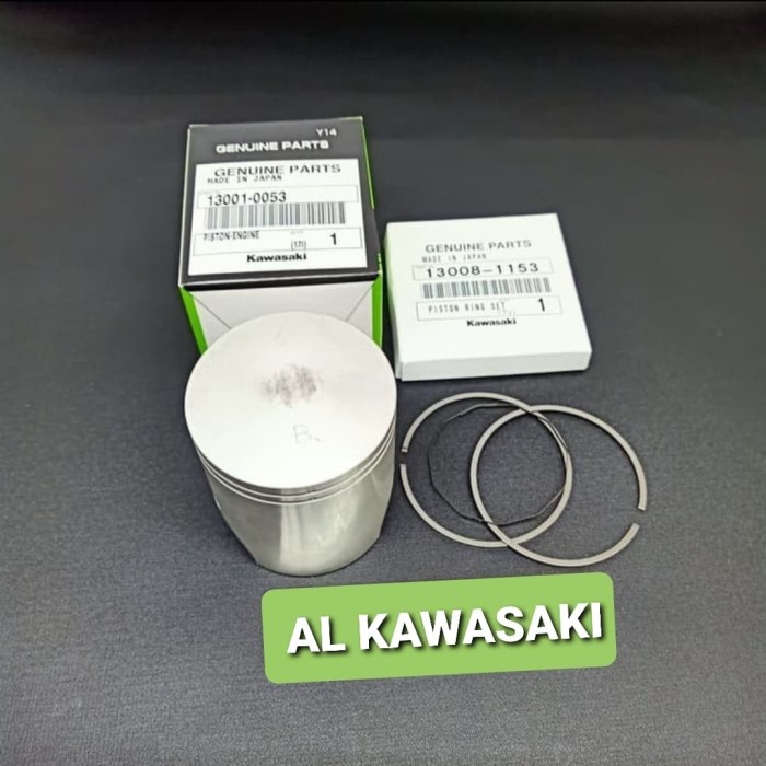 piston kit piston seher ninja rr old zx150 rr ninja rr lama 1878 ori Kawasaki