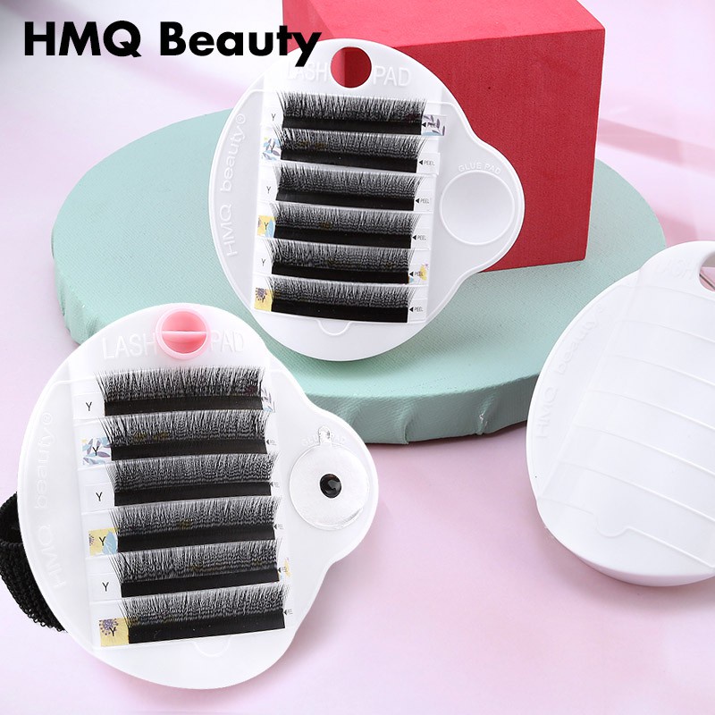 Eyelash Pad Lem Tray Ring Perekat Pallet Stand Eyelash Extension Bulu Mata Aksesoris Alat Makeup