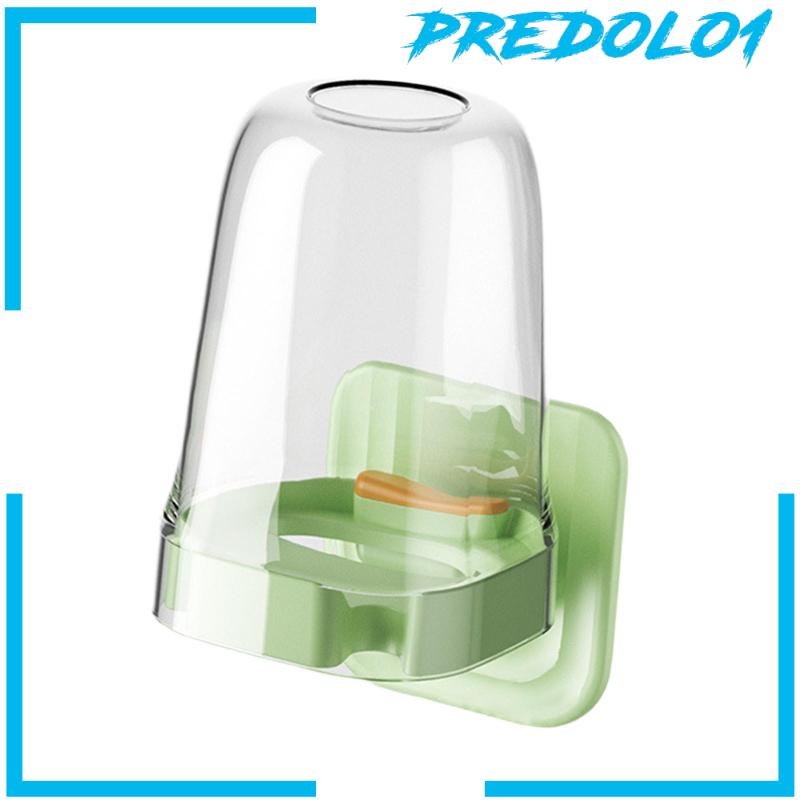 [Predolo1] Stand Holder Odol Dan Sikat Gigi Dengan Gelas Pembilas/Penutup Untuk Asrama Rumah