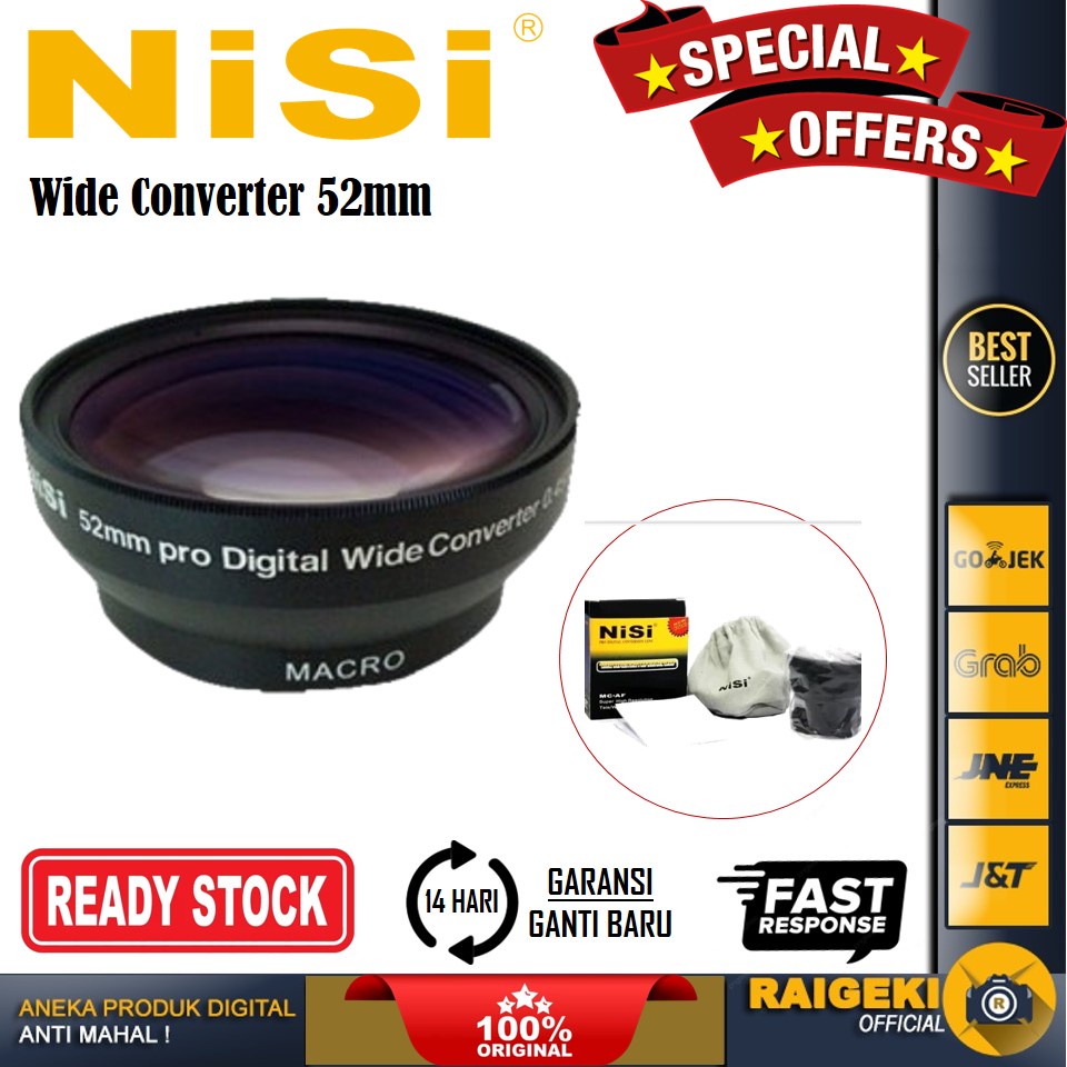 Nisi Lensa Wide Converter 52mm