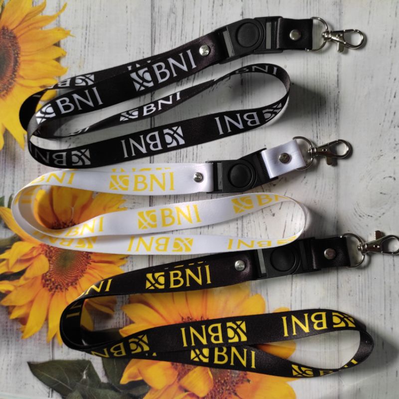 

Tali ID Card BNI / Lanyard Bank BNI Ecer dan Grosir Murah