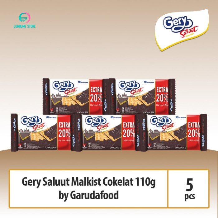 

Gery Saluut Malkist Coklat