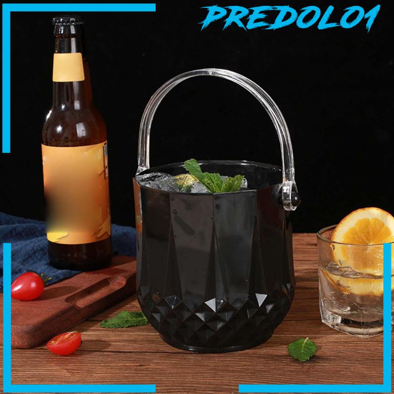 [Predolo1] Ice Bucket Acrylic Wadah Es Pendingin Minuman Untuk Minuman Champagne Beer