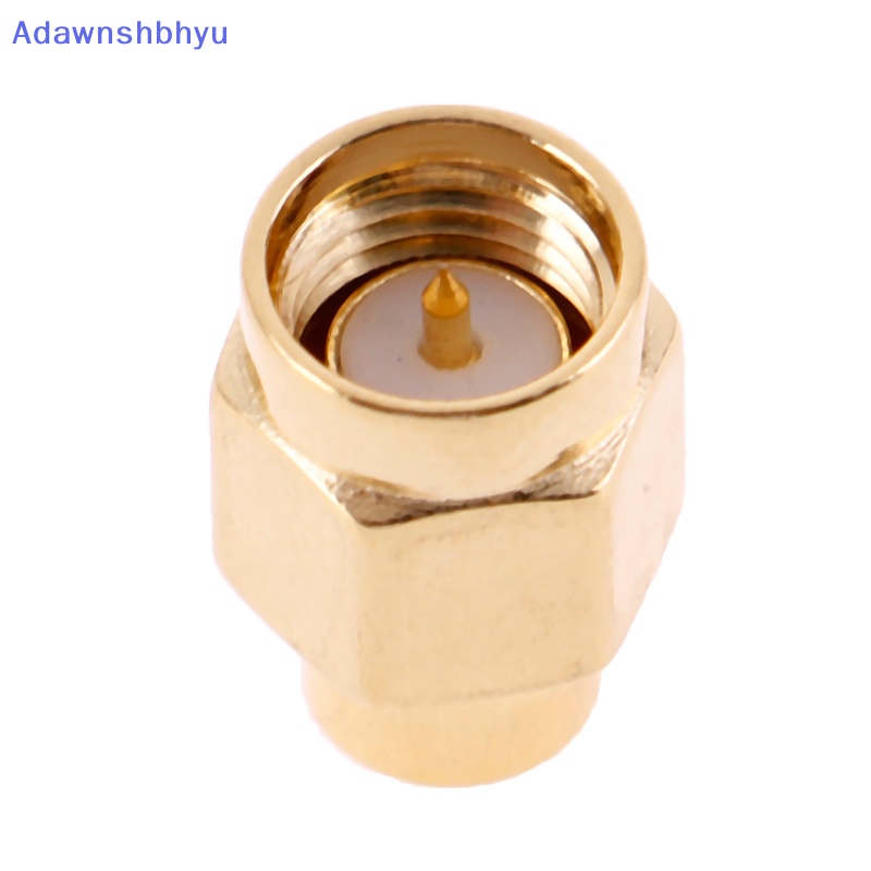 Adhyu 2pcs 2W 6GHz 50ohm SMA Male RF Terminasi Coaxial Dummy Load Lapis Emas Cap ID