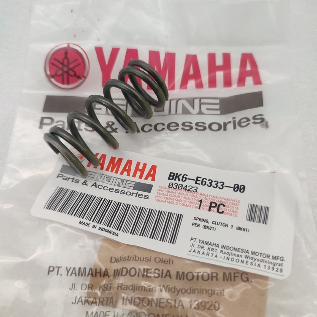 spring per rumah kampas kopling new R 15 R155 VVA V3 Mt 15 Vixion R XSR 155 BK6-E6333-00 ori Yamaha