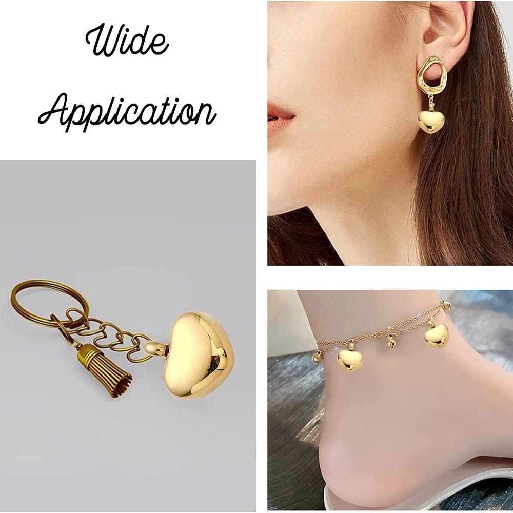 Kalung Hati LILY Warna Hitam Untuk Wanita Gadis Memeory Necklace Jewelry Gift316Stainless Steel