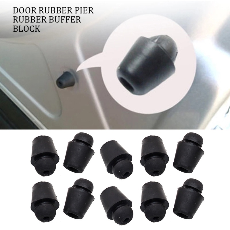 4pcs Universal Peredam Pintu Mobil Buffer Pad Cover Anti Shock Karet Stop Protection Cushioning Block Untuk Hyundai Kia