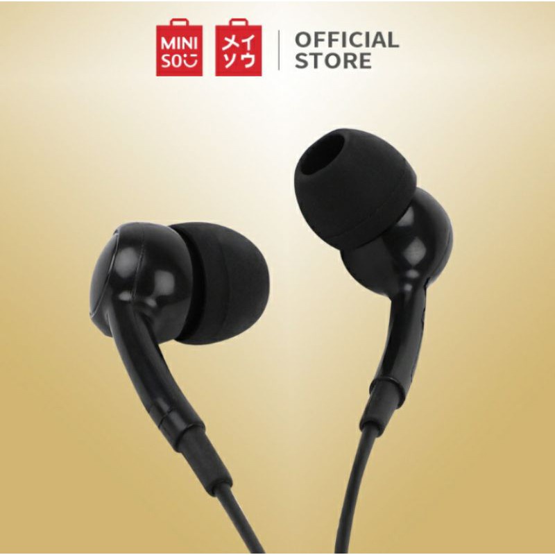 MINISO Earphone Kabel dengan Mic - Fruit Series 100% ORIGINAL