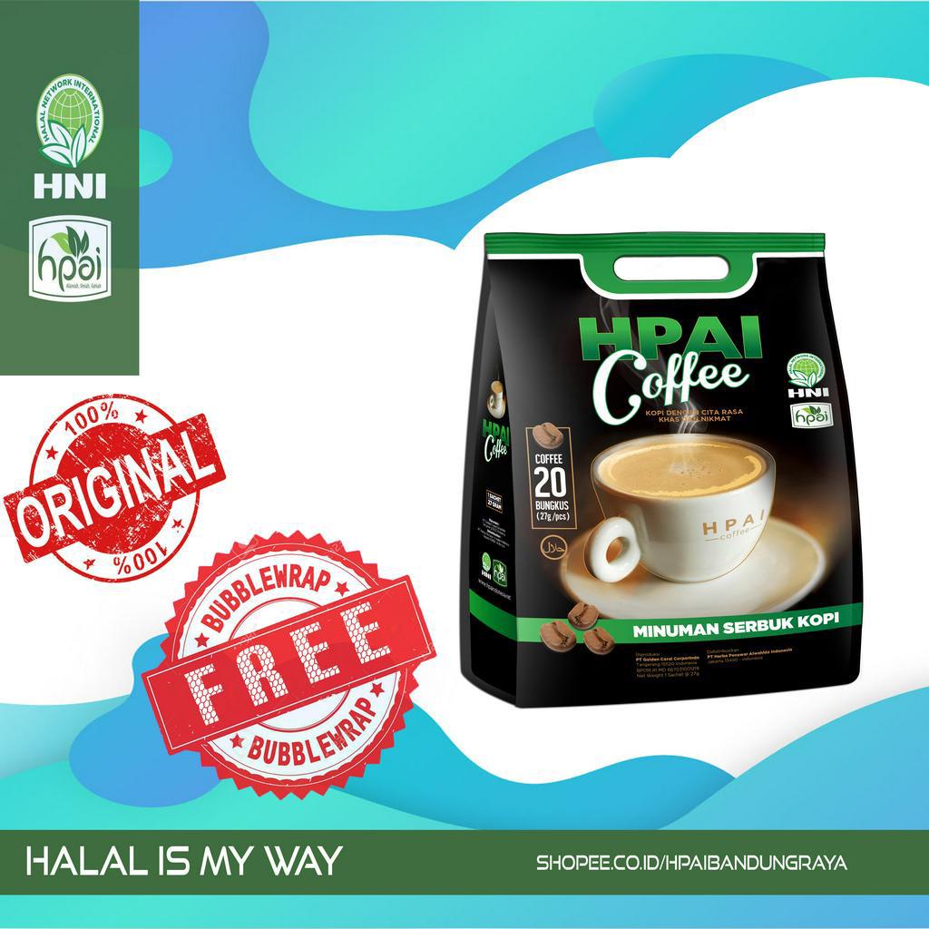 

HNI COFFE HPAI KOPI HERBAL MENYEHATKAN 540GR EXP 2025SMLAK