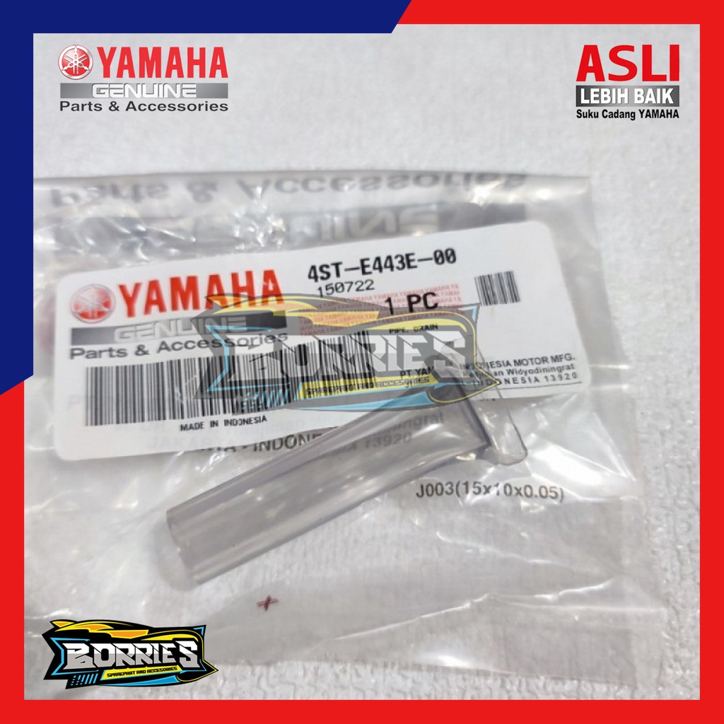 SELANG BENING BUNTU PIPA DRAIN CVT MIO SPORTY SMILE ORIGINAL ORI YAMAHA 4ST-E443E-00