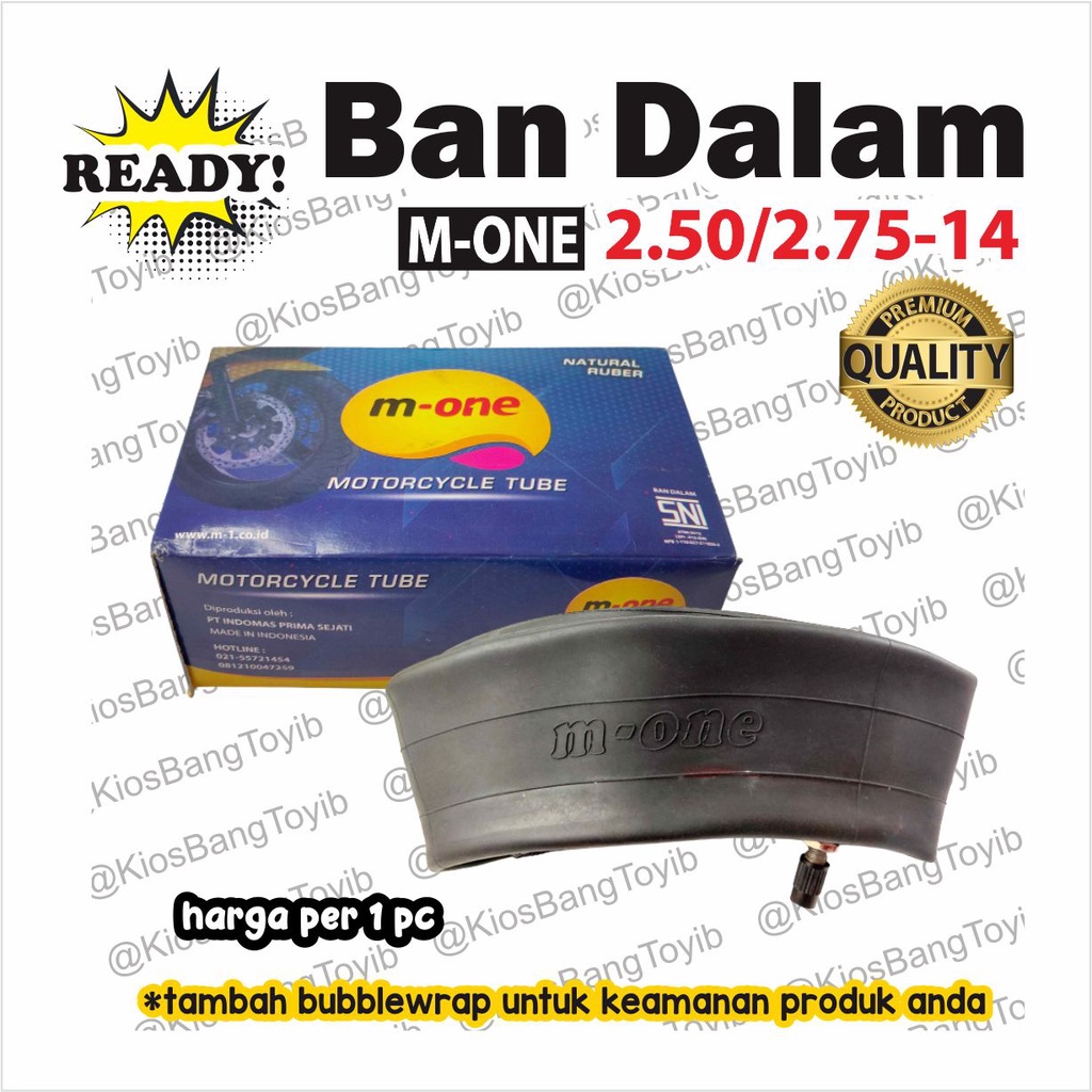 Ban Dalam Motor Matic 2.50/2.75-14 Ring 14 80/90-14 (M-One)