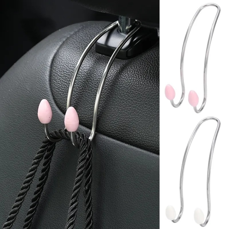 Pengait Kursi Mobil/Gantungan Sandaran Kepala Kursi Punggung Tersembunyi Untuk Handbag Shopping Bag/Car Accessories Hook Auto Organizer