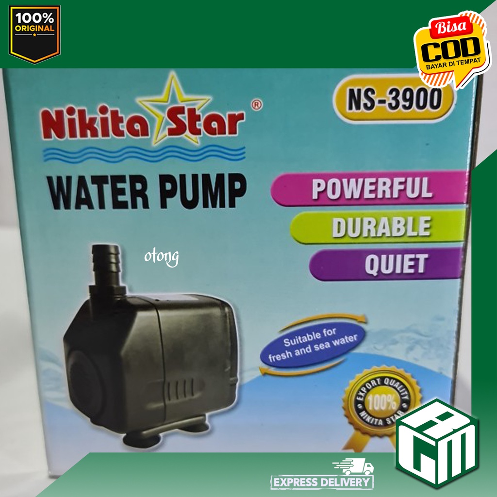 NIKITA STAR NS 3900 NS3900 Power Head Mesin Pompa Aquarium Aquascape