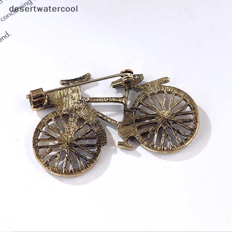 Deid Pin Bros Sepeda Mini Fashionable Retro Untuk Wanita Kostum Perhiasan Decor Hadiah Martijn