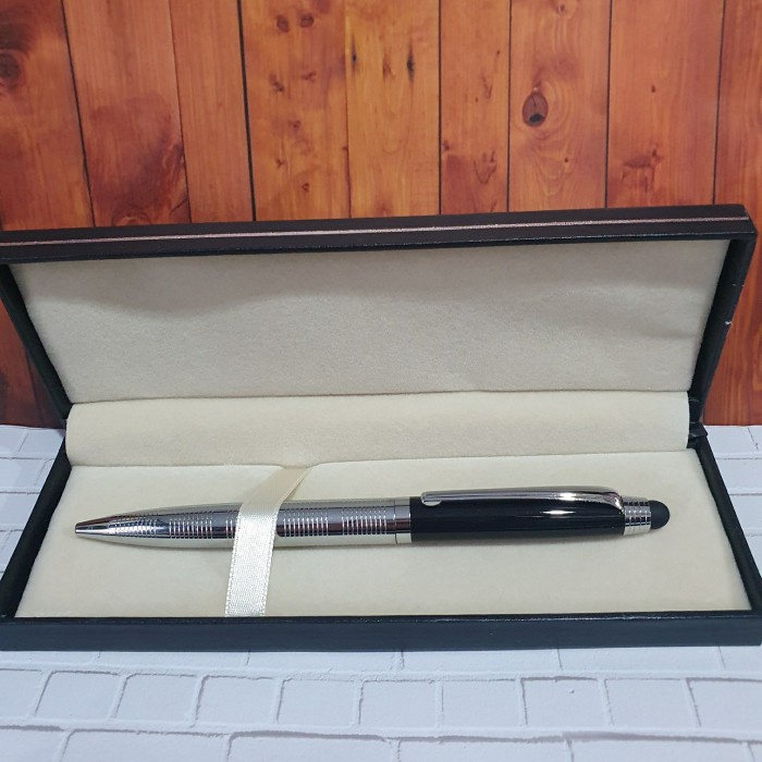 

Pulpen Promosi 2 in 1 Pen with Stylus Free Grafir Nama