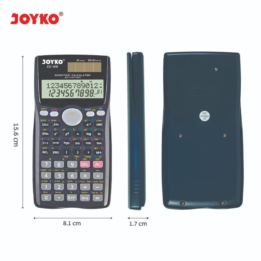 

JOYKO - Calculator/ Alat Hitung Elektronik CC-25 - Pcs