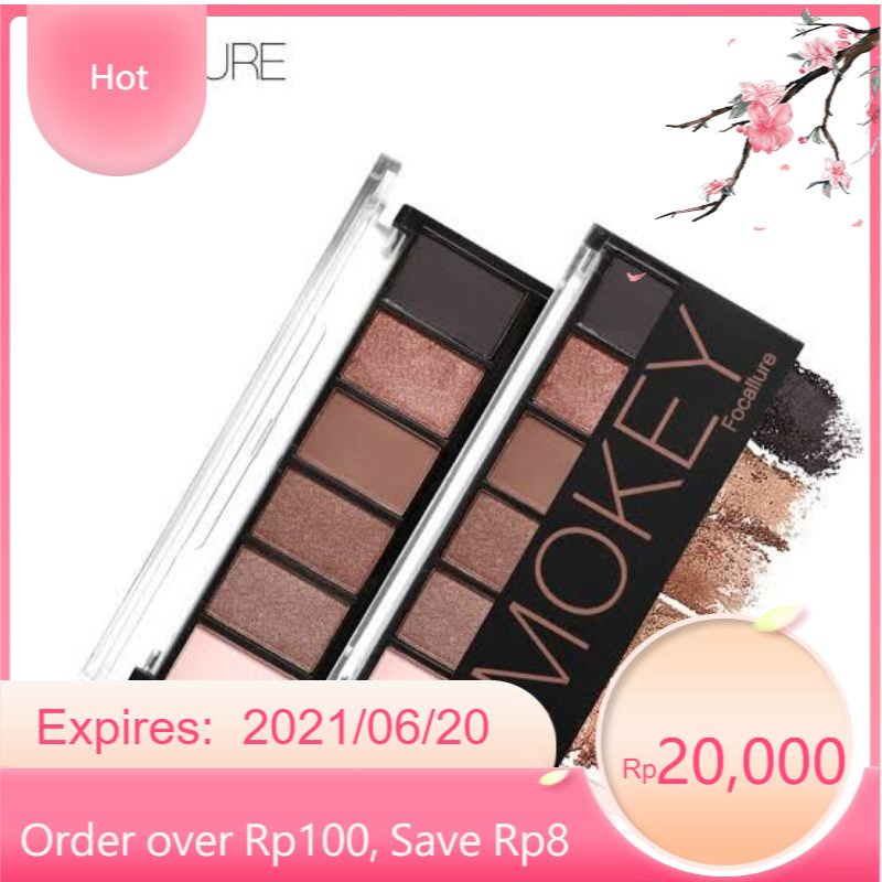 Focallure Smokey Eyeshadow Palette bpom